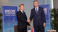 Macron stigao u Split. Evo kako ga je dočekao Plenković