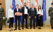 Hrgović primio odlikovanje: 'Baš me iznenadilo koliko predsjednik Milanović zna o boksu'