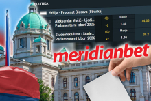 BLOKADERSKI MERIDIJAN Poznata kladionica pretvorila se u političkog aktera! SMANJILI KVOTE SNS-u, A POJAČALI STUDENTSKU LISTU Ohrabruju blokadere i apstinente