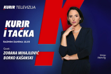DANAS OD 16.00 u studiju Kurir televizije, u emisiji „Kurir i tačka“, o aktuelnim dešavanjima na političkoj sceni govore Zorana Mihajlović i Borko Kašanski  