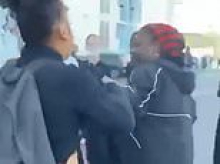 That'll teach 'em! French school protesters are dragged away by their parents in humiliating videos