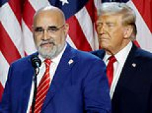 Fury at Trump's midterms masterminds for cashing in on 'random a**' Putin ally's election as Republicans brace for election bloodbath