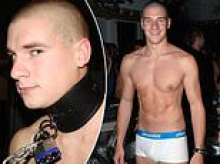 Caged and muzzled in X-rated photos… hunky Democratic candidate doubles down on kinky fetish