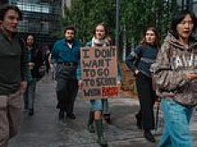 Cornell 7 tried to 'silence witness to save their frat's reputation' after alleged gang rape as students stage seven-hour protest for Jane Doe