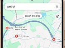 Motorists able to see fuel prices on Google Maps for first time in 'game-changer' as drivers face paying £10 a gallon amid soaring petrol and diesel bills