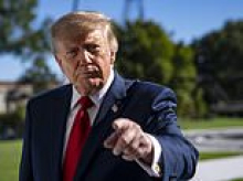 Trump faces crushing midterms verdict as voters say he is hurting Republican chances