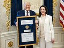 Trump says he should win the Nobel Peace Prize for 'stopping the obliteration of the world... but they don't give it to people like me'