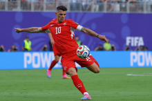 Xhaka prejel dveletno pogojno denarno kazen zaradi ponarejenega potrdila o cepljenju