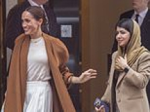 SHANE WATSON: Meghan's five-figure outfit couldn't have matched better with new best friend Malala. It's almost as if it was planned...