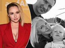 Hayden Panettiere's daughter Kaya, 11, appears at court hearing with dad Wladimir Klitschko... as boxer is awarded temporary guardianship of estate