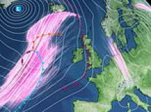 Hurricane Isaias's 105mph winds may bring stormy conditions to UK next week after it hits the US