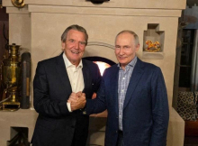 Putin na rojstnodnevni zabavi gostil 