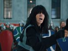 Fight at the museum: How 'security guard' Claudia is entertaining Bayeux Tapestry queuers