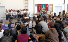 FIZIČKO U NOVOJ FISKULTURNOJ SALI: U OŠ ''Kralj Aleksandar I Karađorđević'' u Jadranskoj Lešnici (FOTO)