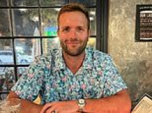 Innocent man, 30, left paralyzed from waist down after stranger ran up and stabbed him while he enjoyed dinner at restaurant with wife