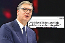 NASTAVLJA SE JEZIVA KAMPANJA DEHUMANIZACIJE VUČIĆA: Sramni naslov u 