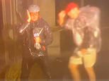 Weatherman panned for 'dramatically bracing' in Hurricane Isaias winds as local nonchalantly walks through frame