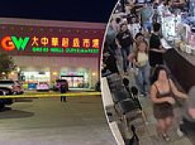 Texas grocery store erupts into wild west-style gunfight after security guard confronts shopper over his dog
