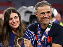 British double gold Olympian is questioned by police over fatal crash that Paris Saint-Germain manager Luis Enrique's daughter survived