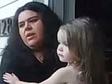 Chilling bodycam footage shows cops carrying out welfare checks just days before two children were found starved to death... as mom is arrested
