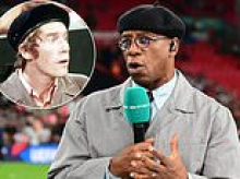 Ooh Betty, some pundits do 'ave 'em! Ian Wright dons beret for Samuel L Jackson look but ends up more like Frank Spencer