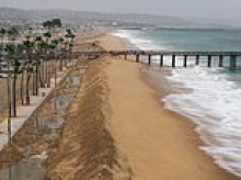 Tropical storm Rachel forces iconic California beach to close as severe flooding threatens millions