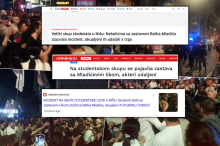 SARAJEVO SLAVI STUDENTSKU LISTU! Dočekali svojih 5 minuta: U BiH sa oduševljenjem veličaju blokadere koji su napali momke sa zastavom generala Mladića! (FOTO)