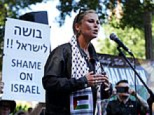 Grace Tame goes to war with Rupert Murdoch as she gives fiery rant against Israel at pro-Palestine rally