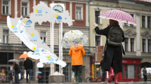 Oblačno s kišom, sutra hladnije jutro. Stižu nam i prvi mrazovi