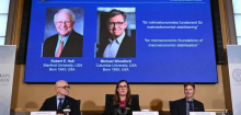Wirtschafsnobelpreis geht an US-Ökonomen Robert E. Hall und Michael Woodford