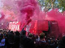 Police officer sustains 'serious facial injury' as ten arrests are made at Liverpool v Man City... including five over tragedy chanting