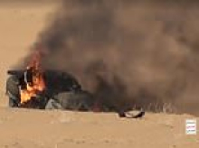 Moment Houthi and pro-Saudi forces fight Mad Max-style desert battle as Kingdom 'rejects Israel's help' in war against Yemen's Iran-backed rebels