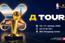Trofej namenjen NBA šampionima stiže u Beograd!