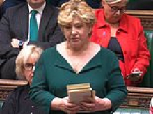 QUENTIN LETTS: Dame Emily, dazzlingly dimpled, gurgled that 'Germany is and always has been a key ally'. Eh?