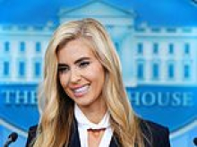 Trump plucked Katie Zacharia from obscurity to be the new face of his White House. 15 excruciating minutes later, he was speechless: NICK ALLEN's devastating verdict on the press secretary's debut