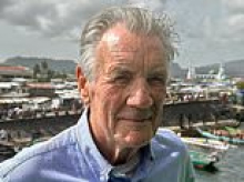 Sir Michael Palin is forced to cancel his book tour and events in the coming months after breaking three ribs and fracturing his pelvis in bathroom 'comedy fall with no audience'
