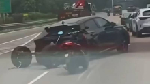 BIZARNO Kineskom SUV-u je tijekom vožnje otpala osovina