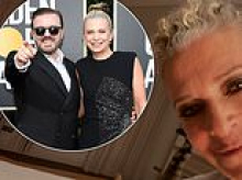Ricky Gervais' partner Jane Fallon says she's 'completely recovered' from breast cancer as she reveals 'exhausting' side effects of drugs
