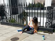 Emirati royal passed out on busy west London street with three-year-old child after cocaine binge