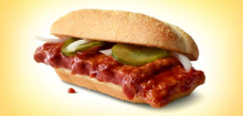 McRib von McDonald's: Verteidigung eines verpönten Fast-Food-Klassikers