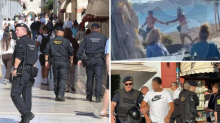 VIDEO  Gomila policije u Splitu, huligani samo čekaju priliku! 19 Nizozemaca ostaje u zatvoru