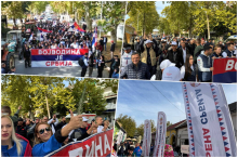 VELIČANSTVEN PRIZOR! OMLADINA KRENULA PEŠKE KA NOVOM SADU NA SKUP UJEDINJENE SRBIJE: U rukama nose moćnu poruku - VOJVODINA JE SRBIJA