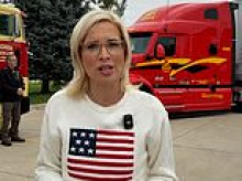 Trump's diesel gambit with Putin rattles Senate candidate Ashley Hinson as she admits sanctions relief makes her 'nervous'