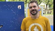 Leo Černic o vesoljski operi Kozmonavti: 