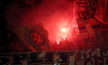 Bakljada Torcide dovela Hajduk u velike probleme; pogledajte Poljud u dimu