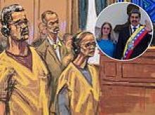 Defiant Venezuelan dictator Nicolas Maduro rails against torture charges and denies claims Americans were asphyxiated and given electric shocks to the genitals...leading judge to stop him speaking