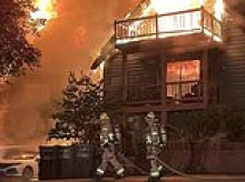Hero dog saved owners' lives amid horror house fire in Portland... before perishing in the blaze itself