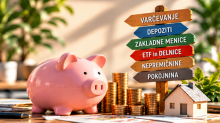 Kam s prihranki? Od varčevanja za večje nakupe do dodatne pokojnine