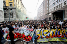 V Italiji množične demonstracije študentov in dijakov proti politiki vlade na področju izobraževanja