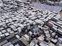 Britain's 'fridge mountains' nightmare revealed: Filled with toxic gases and oils, how mounting piles of our abandoned appliances are overwhelming our councils... and no one knows what to do with them